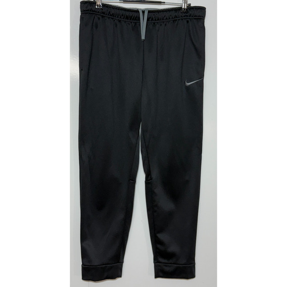 Nike Joggers Mens 2XL Black Therma Fit Slacker KO Fleece Lined Actual 36X30 - Picture 1 of 12
